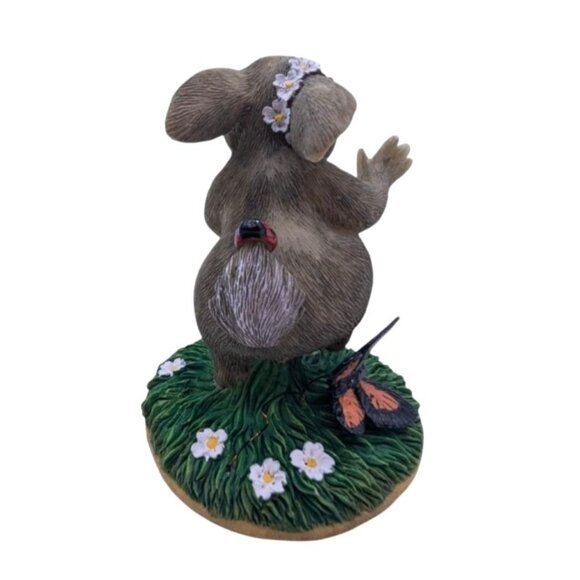 Charming Tails "Maid Of Honor" Figurine By Dean Griff Collectible Mouse With Flo - Picture 5 of 12